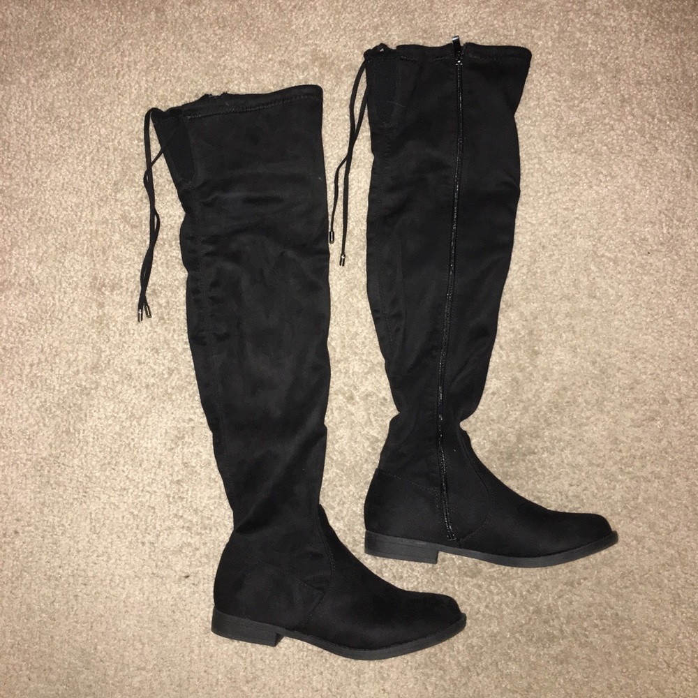 Knee High Black Boots